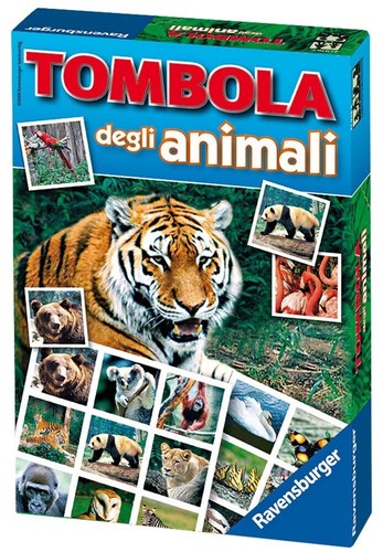 Tombola degli animali gioco - tombola,