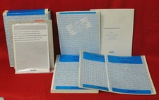 Pacchetto manuali OLIVETTI con scatola.