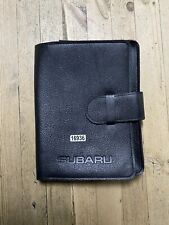 SUBARU IMPREZA FORESTER LEGACY OWNER MANUALE SOLO PORTAFOGLIO MANUALE Ref16936