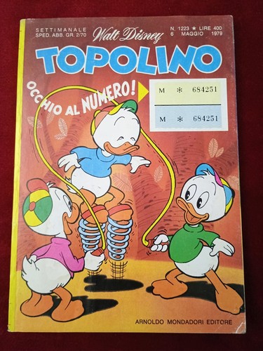 Walt disney topolino 1223 - topolino, n°1223