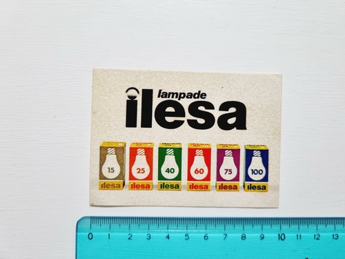Adesivo lampade ilesa sticker - adesivo,