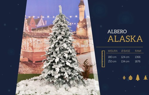 Albero natale alaska - di,