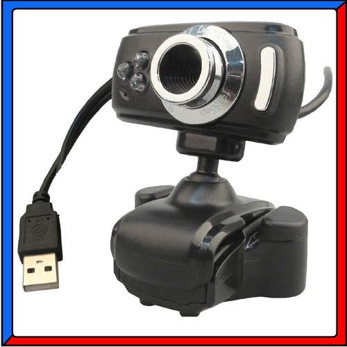 Webcam megapixel 3 led - hd,
