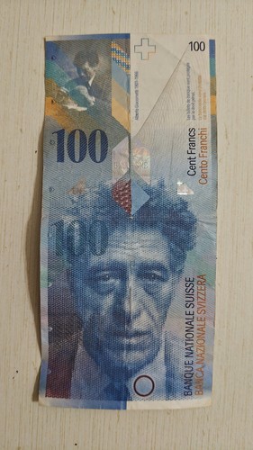 100 franchi svizzeri serie - 100, –
