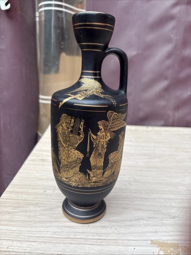 Vintage vaso greco - vaso, decorato