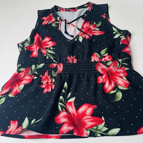 Top donna guess - top, nero
