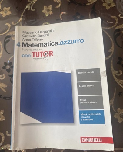 Zanichelli matematica azzurro - zanichelli, matematica.azzurro