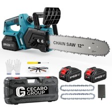 Motosega Elettrica1200 W Elettrosega Sega a Catena Lama 40cm Taglia Rami Legna