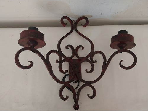 Lampadario ferro battuto - in,