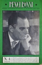 Rivista Attualità Letteraria - Pesci Rossi N. 4 - Alberto Moravia - 1947