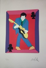 Serigrafia e Collage "Omaggio