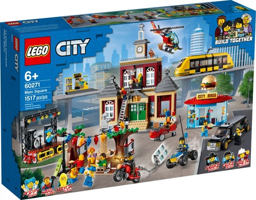 Lego city 60271 piazza - city, della