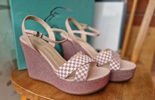 Scarpe con zeppa sandalo donna