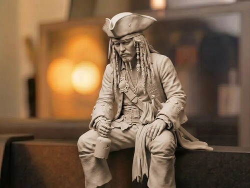 Captain jack sparrow - sparrow, shelf
