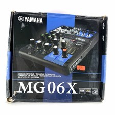 Yamaha MG06X 6 CHANNEL MIXER