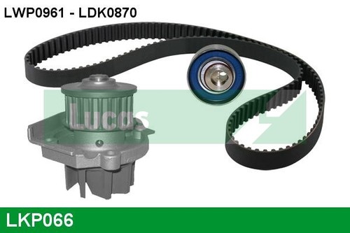 Pompe eau kit de courroie - pompe,
