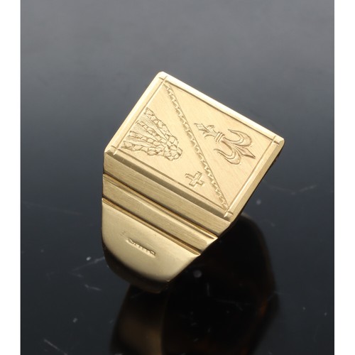 Anello uomo vintage oro - anello,