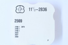 Eta 2836 2769-1 2834 2858 Part 2569 Correcteur double Double corrector NOS