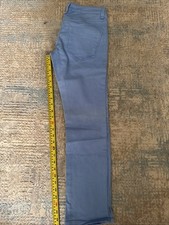 Jeans donna moto blu elettrico