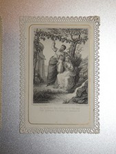 Image pieuse canivet dentelle