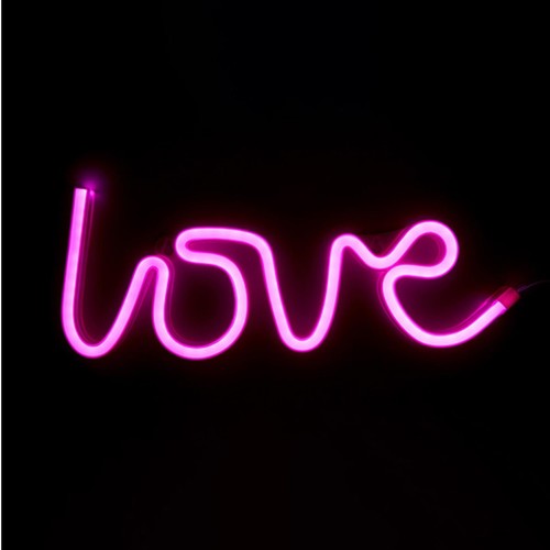 Muitomas lampada led neon - neon, love
