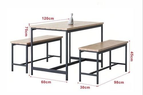 Set tavolo pranzo con 2 - da,