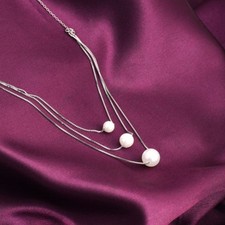 Collana di perle a triplo