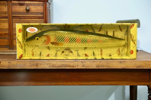 Vintage giant fishing lure - giant,