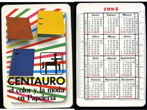 X1540h calendario fournier - x1540h-calendario, el