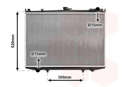Van wezel radiatore acqua - van,