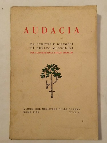 Audacia 1936 scritti - , e
