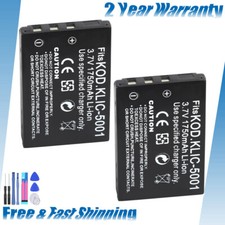 2x Batteria Klic-5001 per