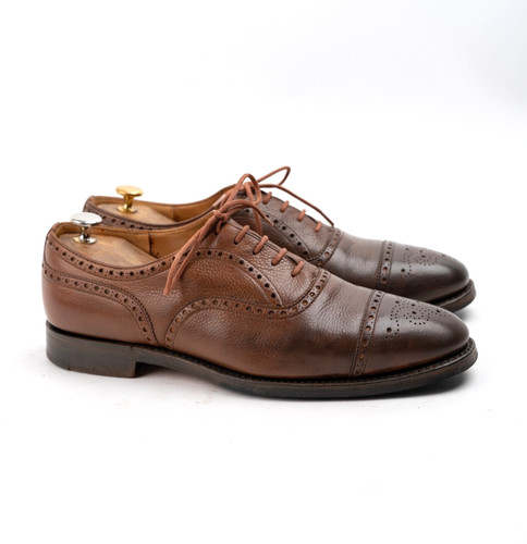 Scarpe oxford brogue pelle - scarpe, in