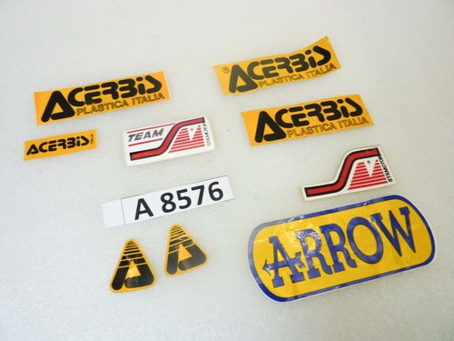 Adesivi moto vintage acerbis - moto,