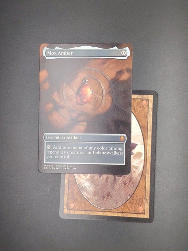 Mtg mox amber - mtg, card