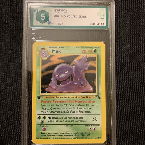 Muk fossil prima edizione holo - muk,
