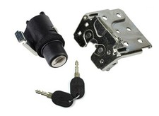 SERRATURA KIT CHIUSURA PORTELLONE PORTA COFANO POSTERIORE PER PANDA 141 4x4