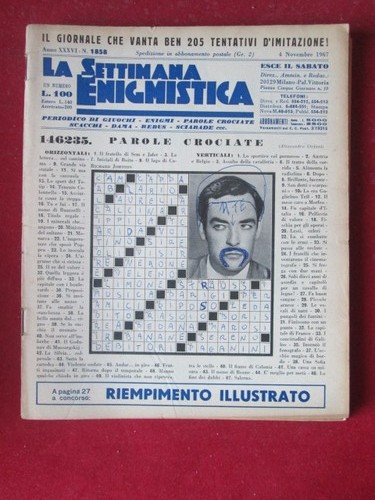 Settimana enigmistica 1858 - settimana,