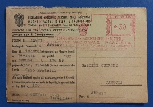 1943 amr conf fascista - amr,