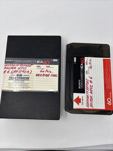 Vintage matic video cassette - vintage, u-matic