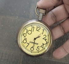 Orologio da tasca in ottone