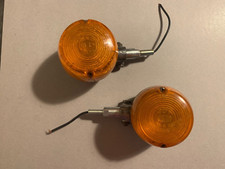 Coppia di indicatori di direzione in alluminio per Harley Sprint Aermacchi