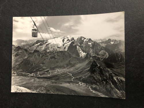 Cartolina bianco nero - cartolina,