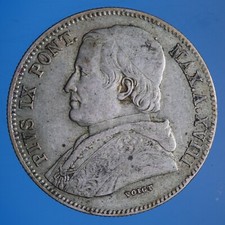 PIO IX 20 BAIOCCHI 1863