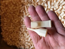 100 PZ PORTASIGARI IN PLASTICA BEIGE PUNTA BOCCAGLIO, L'ORIGINALE U.S.A. NOS