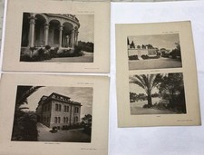 LOTTO 3 TAVOLE " VILLA SILVIA " SANREMO anni 20/30