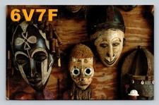Ham radio qsl 6v7f senegal - ham,