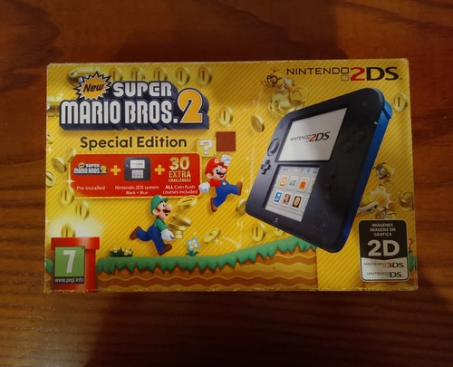 Nintendo 2ds black blue - nintendo, new
