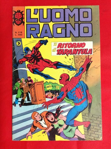Uomo ragno 218 - l'uomo,