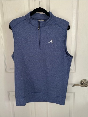 Pullover uomo blu senza